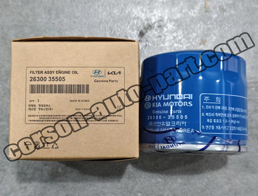 Hyundai 26300-35505 Engine Oil Filter Assembly 26300-35054 26300-35500