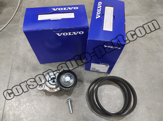VOLVO 31401425 Belt Set. Auxiliary Aggregate Suspension. Auxiliary Belt Drive. Engine 1046802. Engine 884797.